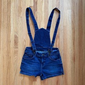 Guess Denim Overall Shorts